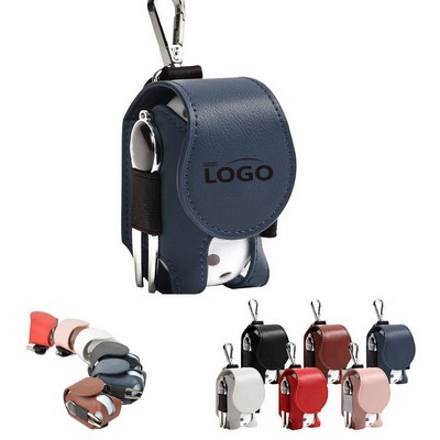 Multifunctional PU Leather Golf Bag
