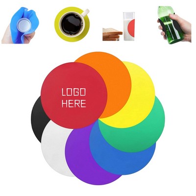 Food-Grade Silicone Bottle Opener Coaster