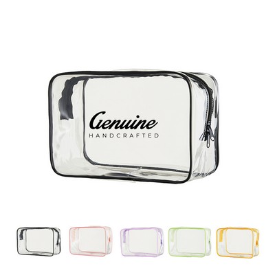 Water-repellent Clear Toiletry Bag