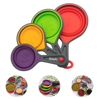 Collapsible Silicone Measuring Spoon