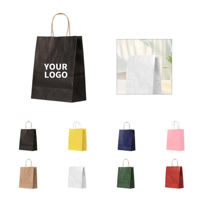 Kraft Paper Retail Tote 5.9" By 3.1" By 8.3"