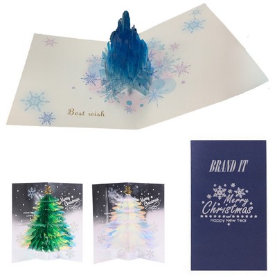 3D Pop Up Christmas Greeting Card