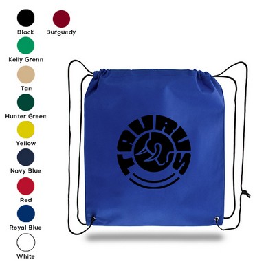 Water Repellent Drawstring Backpack