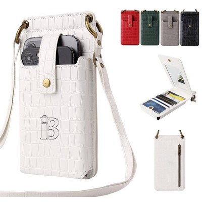 Lightweight Mini Shoulder Bag Purse w/ Credit Card Slots