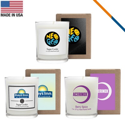 Wix Cardboard Gift Box Scented Votive Candle - 3 OZ.