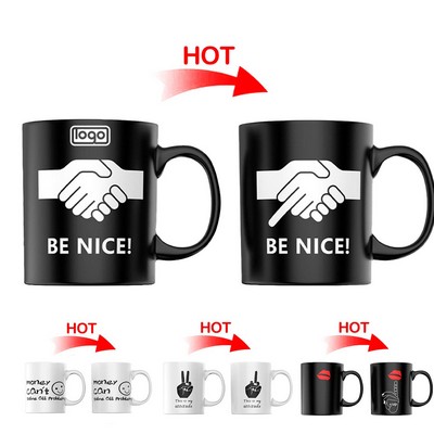 12oz Color Changing Ceramic Mug