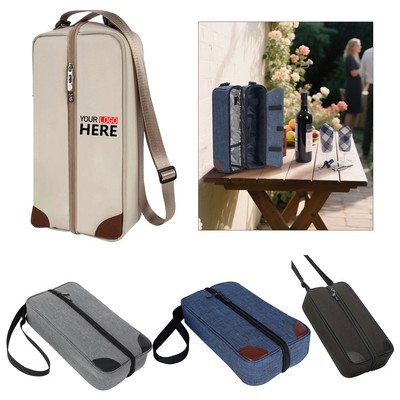 Insulated Wine Carrier Bag