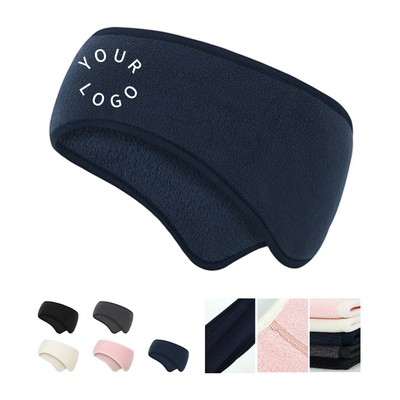 Fleece Material Winter Sports Earband
