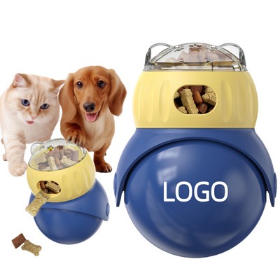 Tumbler Food-Dispensing Pet Puzzle Toy