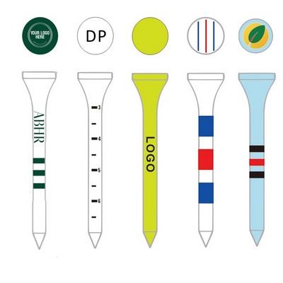 Custom Wood Golf Tees – Colorful & Durable