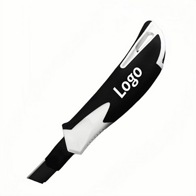 Heavy-Duty Utility Knife with Replaceable Blade for Cutting