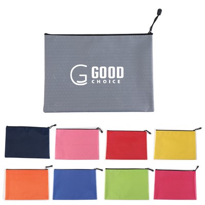 A4 Waterproof Zipper File Bag