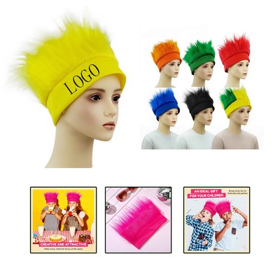 Polyester Costume Hair Wig Headband