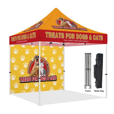 10'x10' Outdoor Full Back Wall Canopy Tent