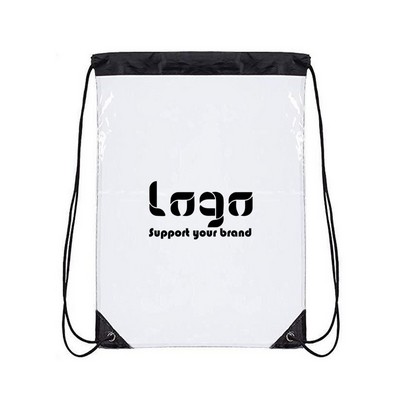 Clear Drawstring Backpack