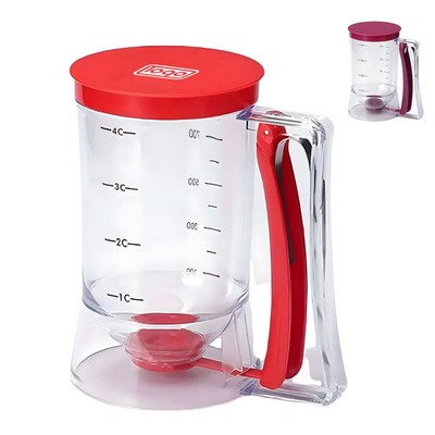 Kitchen Pancake Waffles Cupcake Batter Dispenser