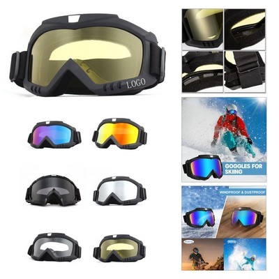PC Motorcycle Face Mask Goggles