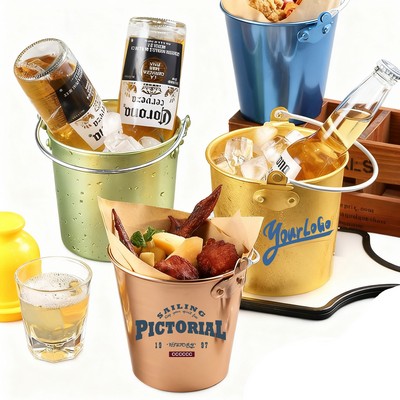 304 Stainless Steel Snack French Fries Fried Chicken Bucket