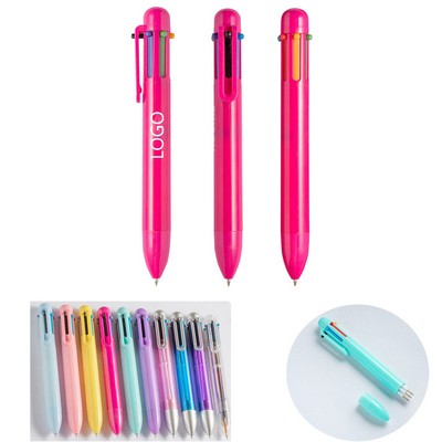 Retractable Multi-color Ballpoint Pen