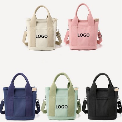 Canvas Crossbody Shoulder Bag