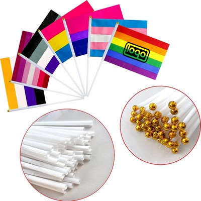 Rainbow Pride Flag Bunting Decorations