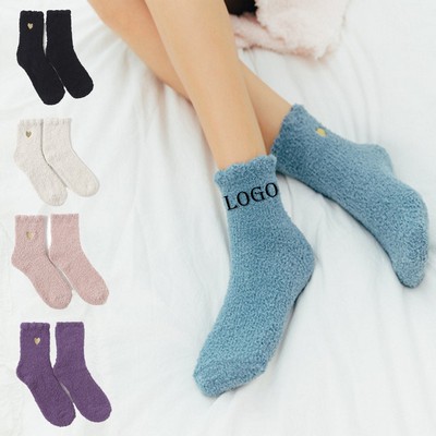 Winter Coral Fleece Thermal Socks