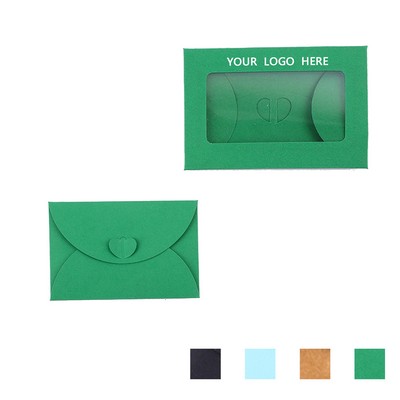 Mini Kraft Heart Envelope