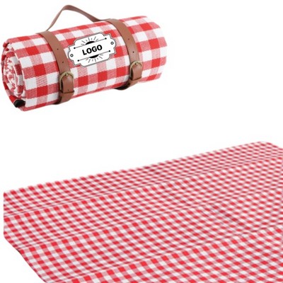 Extra-Large Acrylic Leather Waterproof Picnic Mat