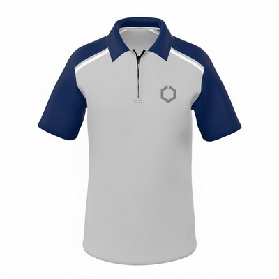 Zipper Polo Ss Men´s & Youth