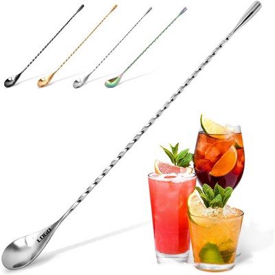 12" Stainless Steel Cocktail Stirrer