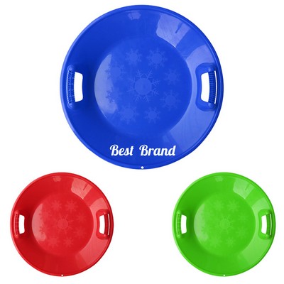 Plastic Snow Sled Disk