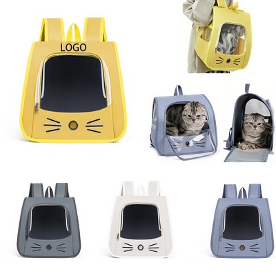 Oxford Breathable Foldable Backpack For Cats