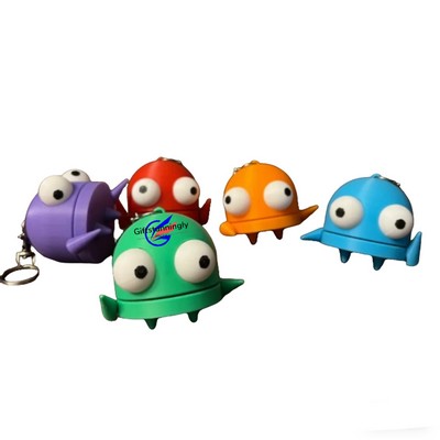 3D Printed Robot Figure Keychain