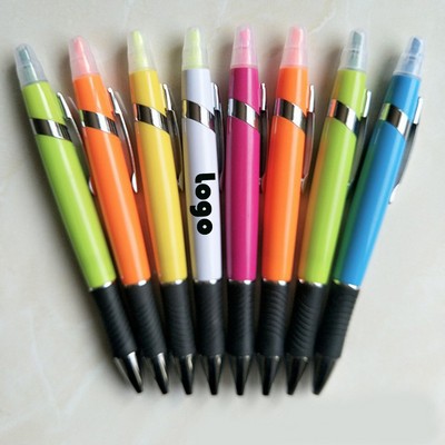 Dual-Function Highlighter Pen