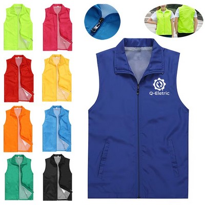 Custom Unisex Volunteer Activity Vest