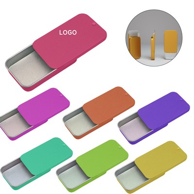 Mini Tin Box Withsliding Lid