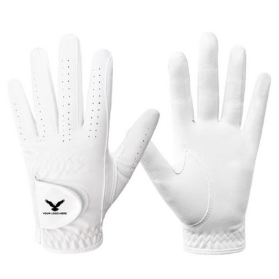 Premium Suede Breathable Golf Sports Fit Pro Glove(Single)