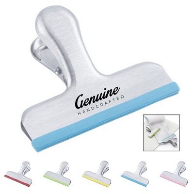 Silicone Covered Stainless Steel Bag Sealing Clip