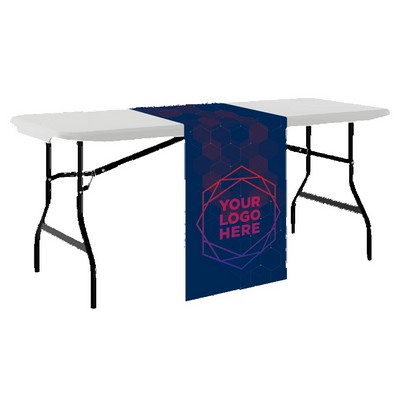 30"W X 70"L FR Polyester Twill Table Runner (Dye Sublimation)
