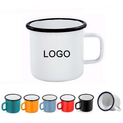 12oz Outdoor Camping Enamel Mug