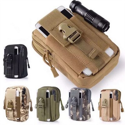 Tactical Waist Belt Bag Molle Edc Pouch Tool Organizer
