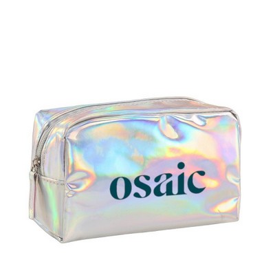 Holographic PU Cosmetic Pouch