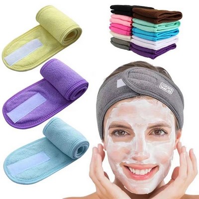 Adjustable Spa Facial Headband