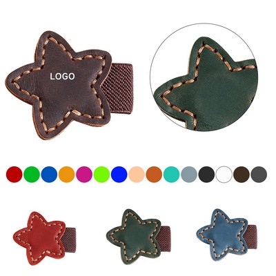 Handmade Crazy Horse Leather Bookmark