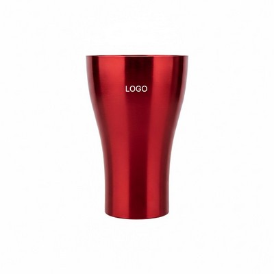 Pure Aluminum Colorful Cup Anodized Retro Cola Tumbler Lightweight Aluminum Beer Mug