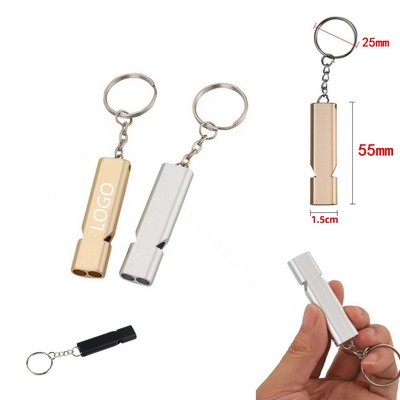 Survival Safety Whistles with Keychain