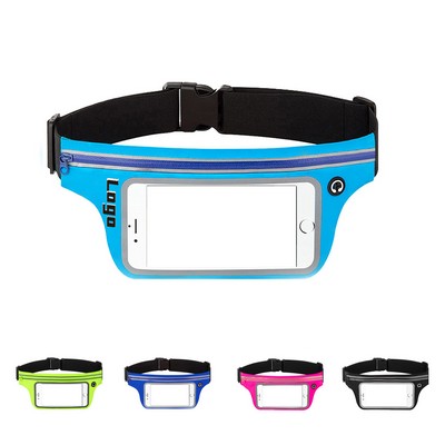 Sport Running Fanny Packs Touch-Thru Activity Waist Pack