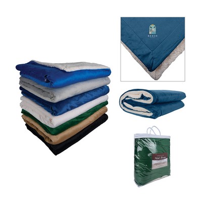 Stonebridge Micro Mink Sherpa Blanket