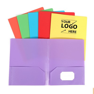 A4 Double Pocket Folder Professional Organizer