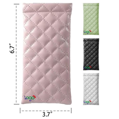 Soft Pu Leather Glasses Bag